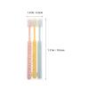 3-Piece Adult Toothbrush Set with Soft Bristles view 2
