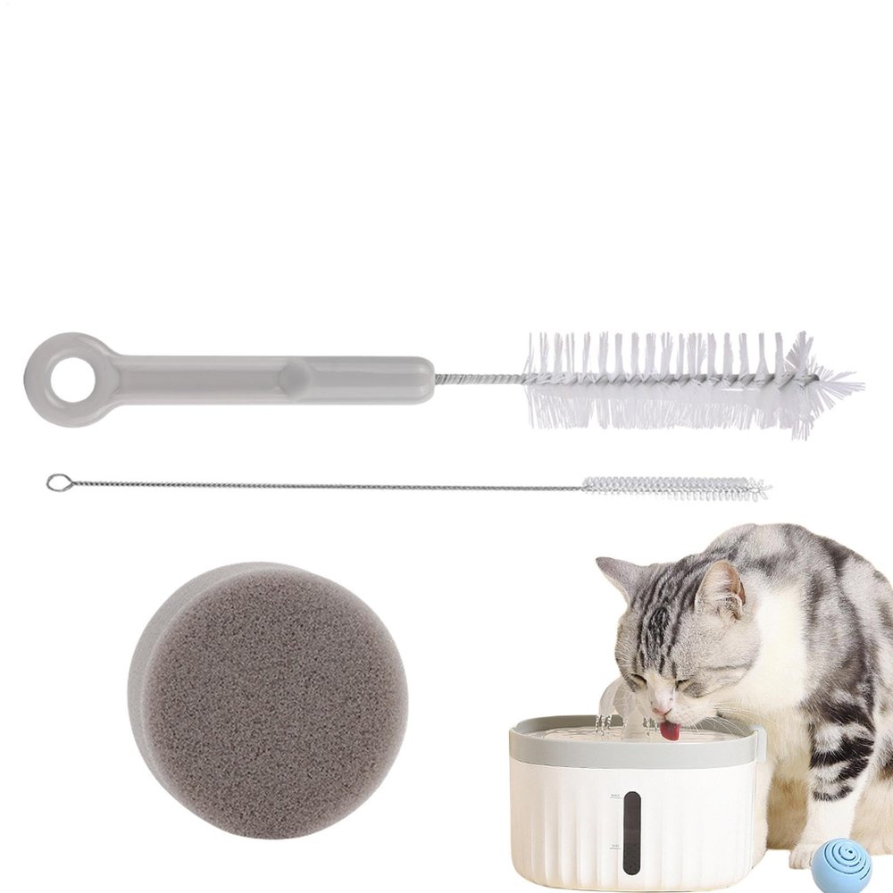 Cat Water Fountain Cleaning Set