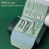 16-Piece Nail Clipper and Manicure Set with PU Leather Case view 3
