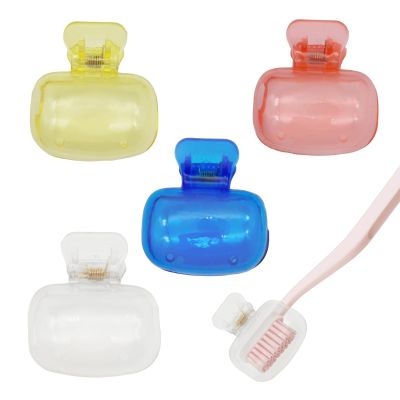 Travel Toothbrush Head Protector, Lightweight Cover, 4.8 x 4 x 2.6 cm, for Children and Adults