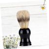 TOVINANNA Men's Beard Brush with Bristles for Beard Cleaning and Styling view 3