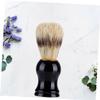 TOVINANNA Men's Beard Brush with Bristles for Beard Cleaning and Styling view 4