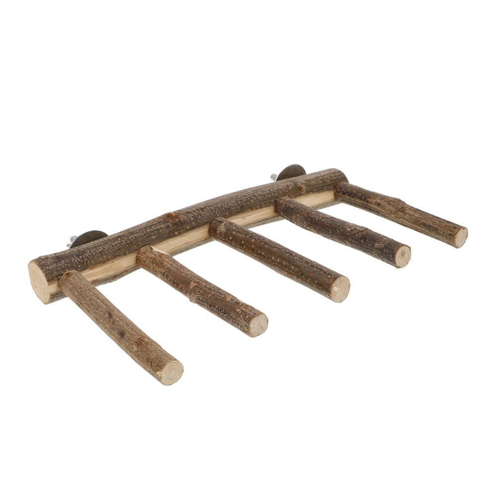 BUGUUYO Parrot Perch for Bird Cages for Climbing and Resting, Sturdy Bird Accessory for Small to Medium Parrots