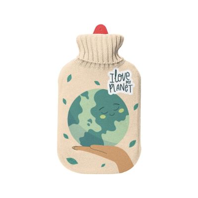 EDM 78991 I LOVE My Planet 2 L Hot Water Bottle