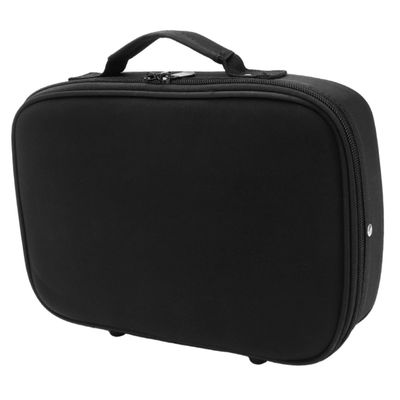 ARTSEWPLY Hairdressing Tool Bag, Large Capacity, Lightweight Fabric, Classic Black Tote for Salon and Barbershop