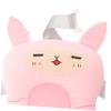 Non-Slip Bath Mat for Newborns with Pink Cartoon Bunny view 3