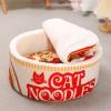 Ramen Noodle-Shaped Cat Bed, Soft Nest Sofa view 4