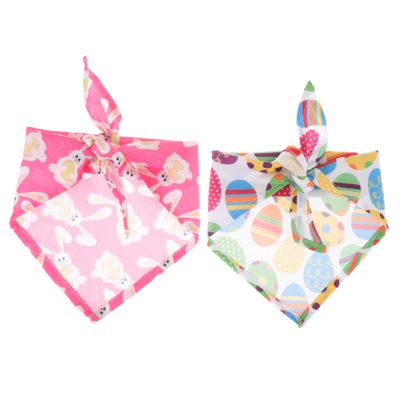 Toddmomy 2-Pack Pet Bandana