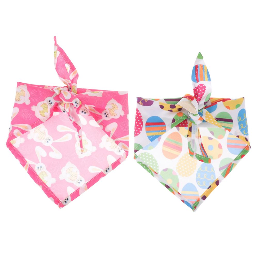 Toddmomy 2-Pack Pet Bandana