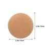 2 Brown Cork Massage Balls for Relaxation and Training view 2