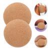 2 Brown Cork Massage Balls for Relaxation and Training view 4