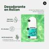 Babaria Aloe Vera Roll-On Deodorant for Women, Men, Children and Adults, Moisturizing, 48-Hour Protection, 100% Vegan, 6-Pack view 2