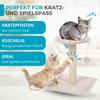 ULTINESS Coco Cat Tree for Cats, Space-Saving Cat Furniture view 2