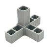 REHM Quality Products Plastic Connectors for Aluminum Square Profiles 20x20x1.5 view 1