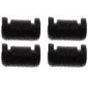 HOUDERCO Sponge Filter Elements Black U-Shaped 4 Pack view 1