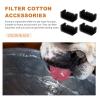 HOUDERCO Sponge Filter Elements Black U-Shaped 4 Pack view 4