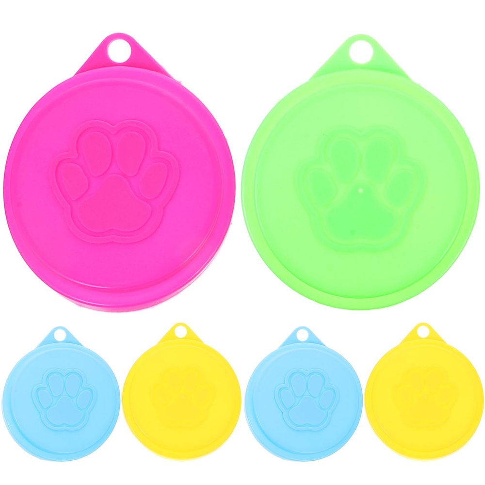HOUDERCO Pet Food Can Lids - 6 Pack