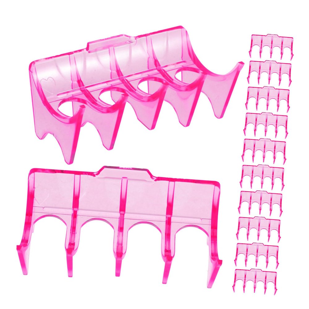 TOVINANNA 12-Piece Plastic Perm Rod Holder and Storage Rack