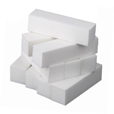 HAPINARY 20-Piece White Sponge Nail Buffing Blocks