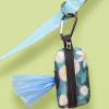 Printed Dog Waste Bag Dispenser and Bags view 3