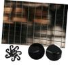 Cabilock 40 Pack Black Plastic Clips for Pet Cages view 3