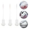 COLLBATH 3-Piece Sponge Milk Bottle Brush Set, 360-Degree Cleaning, PP and EVA, Portable Brushes for Cups and Teapots view 2
