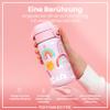 ion8 Kids Water Bottle, Lightweight Stainless Steel, 400 ml, Non-Insulated, Leakproof, Rainbow view 3