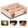 Happyyami Wooden Maze Tunnel for Small Pets view 4