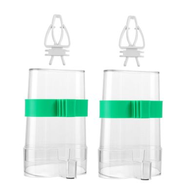 Happyyami Bird Feeder Set with Removable Clips and Drinkers