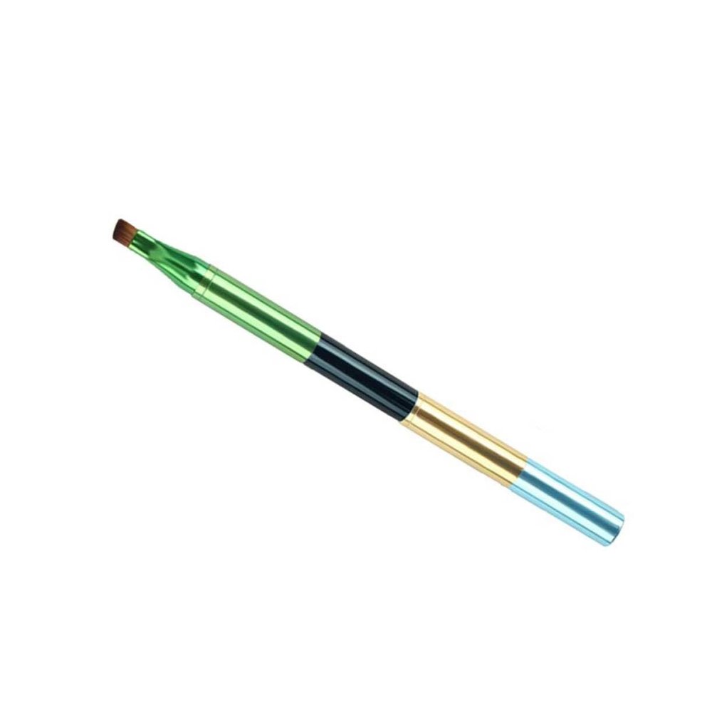 HAPINARY Multifunctional Makeup Brushes with Removable Heads, Handmade for Eyes, Lips and Eyebrows