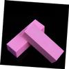 Pink Nail Buffer Sanding Block Made of Durable Sponge view 2