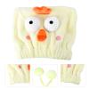 Yellow Quick-Dry Hair Turban Towel Cap for Women view 3