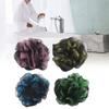 HAPINARY 4-Piece Large Colorful Mesh Shower Sponges, Soft and Durable Bath Poufs view 3