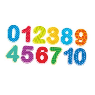Abaodam PVC Number Wall Stickers for Kids' Rooms and Living Rooms, Safe and Easy to Apply, Educational Decor, Random Color