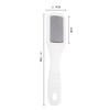 Stainless Steel Foot File for Callus Removal, Double-Sided, White view 4