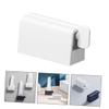 FRCOLOR Automatic Toothpaste Dispenser, 2-Piece Set, White, Compact Size view 2