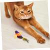Happyyami Automatic Catnip Chirping Bird Toy for Cats, Polyester view 4