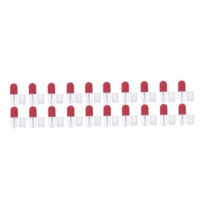 KAILIKETIY 20 Lip Gloss Tubes, 4.5 mL Plastic Empty Containers for DIY Lipstick and Lip Balm