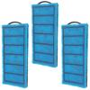 Happyyami 3-Piece Carbon Pads for Aquarium Filters, Pumps and Ponds, Blue Sponge Covers view 1
