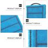 Happyyami 3-Piece Carbon Pads for Aquarium Filters, Pumps and Ponds, Blue Sponge Covers view 3