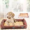 Happyyami Cooling Mat for Pets, Fabric Dog Bed for Comfortable Sleep in Hot Summers, Random Style view 3