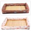 Happyyami Cooling Mat for Pets, Fabric Dog Bed for Comfortable Sleep in Hot Summers, Random Style view 4