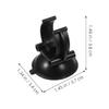 Supvox 12 Black ABS Suction Cup Clips for Aquariums view 2