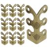 Brass Corner Protectors for Baseboards and Furniture view 1