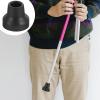 HAPINARY Rubber Crutch Tips for Walking Sticks and Trekking Poles - 4 Pack view 4