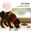 COLLBATH Elevated Ceramic Cat Bowl for Food and Water view 4