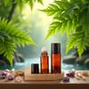SquarezhenBo 2-Pack 50 ml Brown Glass Roller Bottles view 4