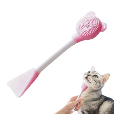 Cat Face Scrubber - Soft Silicone Hygiene Brush