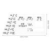 Acrylic Braille Aid Card for Currency Identification and Signatures view 2