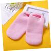 2 Pairs Moisturizing Gel Gloves, Cotton and Gel, Pink view 2